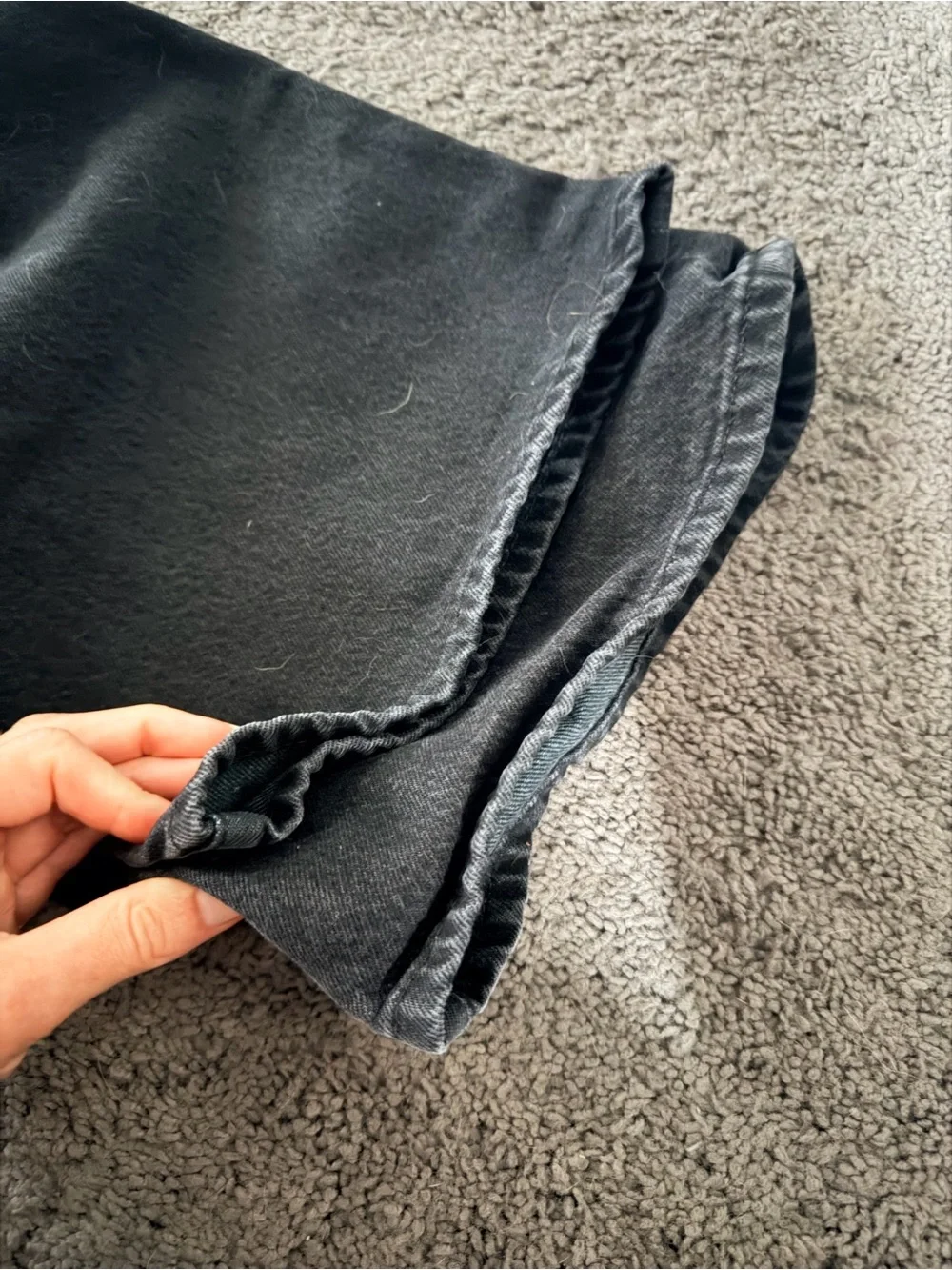 Frame Denim Black Boot-Cut Jeans